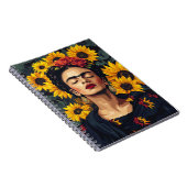 Carnet "Carnet personnalisable inspiré par Frida Kahlo - (Côté Droit)