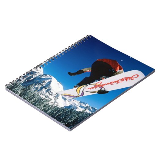 Carnet Carnet-Snowboarder (Côté gauche)