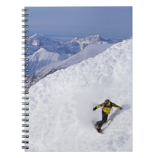 Carnet Carnet-Snowboarder (Devant)