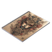 Carnet "Carnet Spiral de la princesse Curly" (Côté gauche)