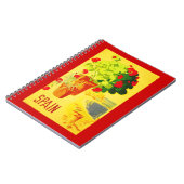 Carnet Carnet-Vintage voyage-Espagne (Côté gauche)