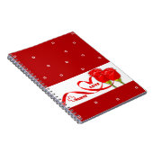 Carnet Carnets-cadeaux Red Roses pour infirmière (Côté Droit)
