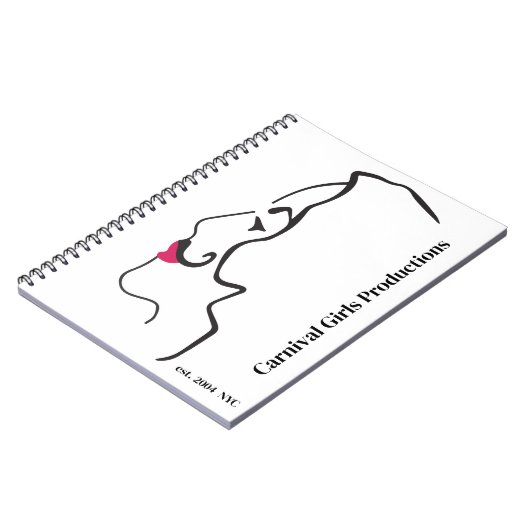 Carnet Carnival Girls Productions Silouhette (Côté gauche)