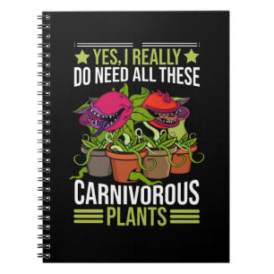 Carnet Carnivore Plante Cadeaux Hommes Sarracenia Venus V