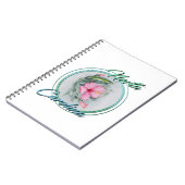 Carnet Carolina Anole & Hibiscus (Côté gauche)