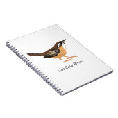 Carnet Carolina Wren (Côté Droit)