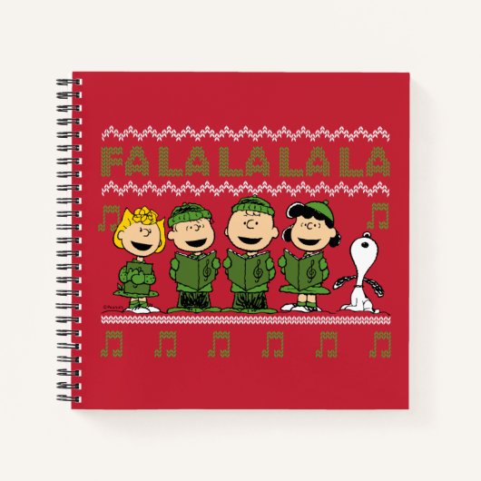 Carnet Caroling Christmas Sweater Graphic (Devant)