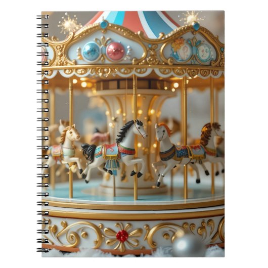 Carnet carousel brillant (Devant)