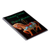 Carnet Carousel Cheval Rêves et Moments magiques (Côté Droit)