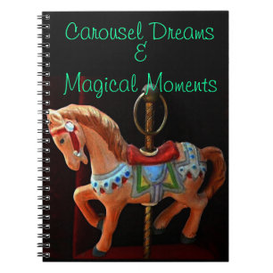 Carnet Carousel Cheval Rêves et Moments magiques