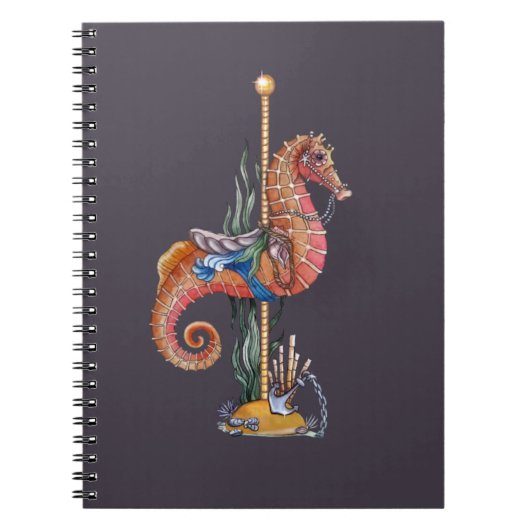 Carnet Carousel Seahorse (Devant)