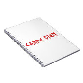 Carnet Carpe Diem (Côté Droit)