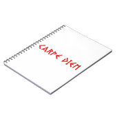 Carnet Carpe Diem (Côté gauche)