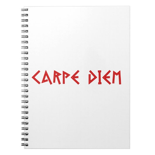 Carnet Carpe Diem (Devant)
