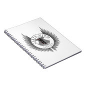Carnet Carpe Diem avec Crest, Wings & Lyon (Côté Droit)