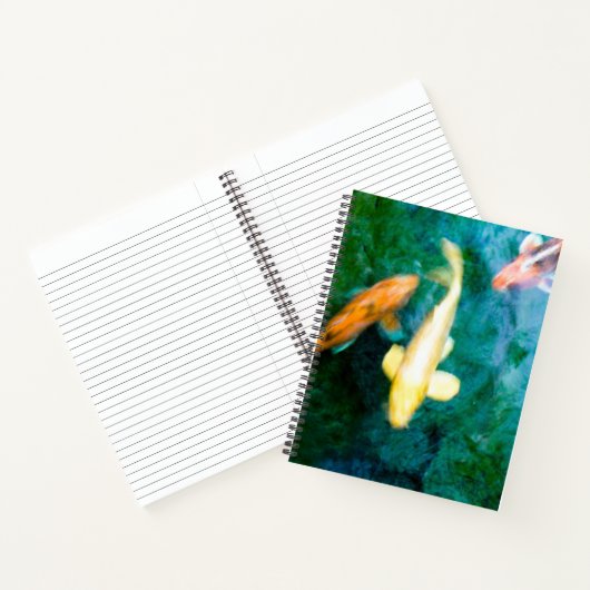 Carnet Carpe Koï (Intérieur)