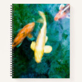 Carnet Carpe Koï (Devant)