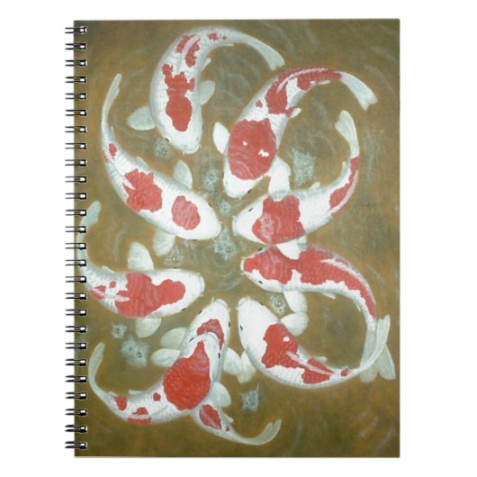 CARNET CARPE KOI (Devant)