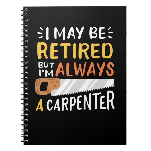 Carnet Carpentier retraité (Devant)