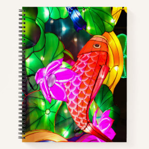 Carnet Carpes illuminées