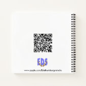 Carnet Carré de musique Octopus (Dos)