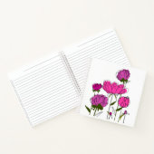 Carnet Carré des pivoines (Intérieur)