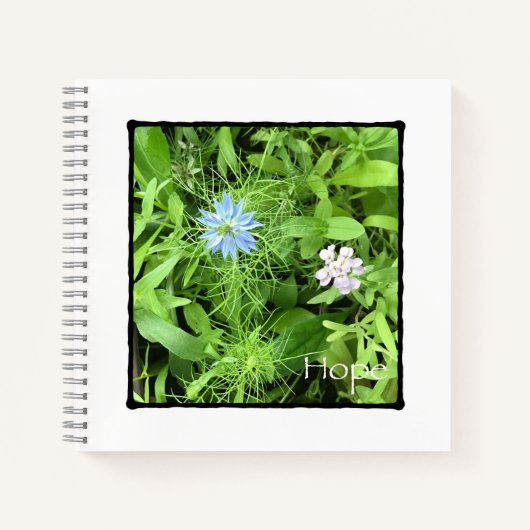 Carnet Carré d'espoir (Devant)