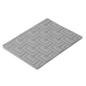 Carnet Carré gris (Côté gauche)