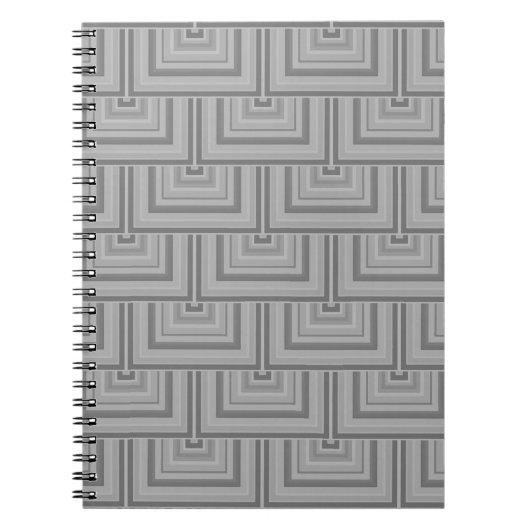 Carnet Carré gris (Devant)