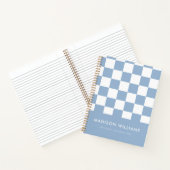 Carnet Carré moderne minimaliste (Intérieur)