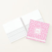 Carnet Carré Monogramme Bulles Rose Clair (Intérieur)
