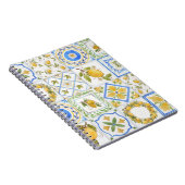 Carnet Carré Motif Sicilienne Lemons Watercolor (Côté Droit)