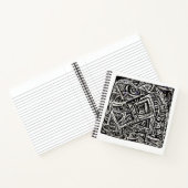 Carnet Carré One, par Brian Benson, dessin à encre (Intérieur)