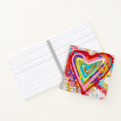 Carnet Carré Red Heart (Intérieur)