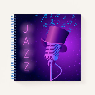 Carnet Carré Retro Jazz Mic