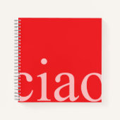 Carnet carré Spiral (Devant)