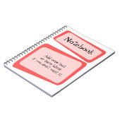 Carnet carré tordu (Côté gauche)