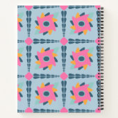Carnet Carreau coloré décoratif (Dos)