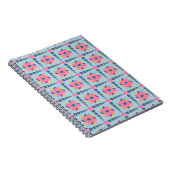 Carnet Carreau coloré décoratif (Côté Droit)