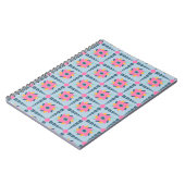 Carnet Carreau coloré décoratif (Côté gauche)