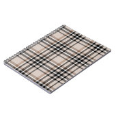 Carnet Carreaux Beige (Côté gauche)