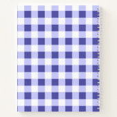 Carnet Carreaux bleu pâle (Dos)