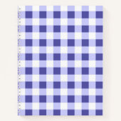 Carnet Carreaux bleu pâle (Devant)