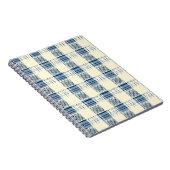 Carnet Carreaux bleus et citrons (Côté Droit)