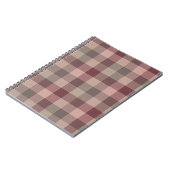 Carnet Carreaux blushwood (Côté gauche)