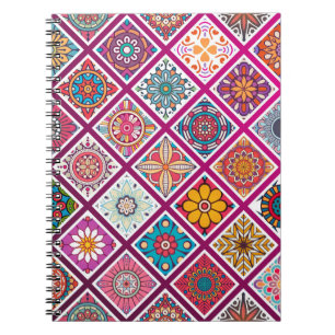 Carnet Carreaux de Mandala marocains
