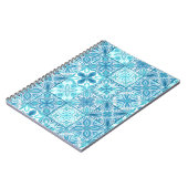 Carnet Carreaux décorés en bleu et blanc (Côté gauche)