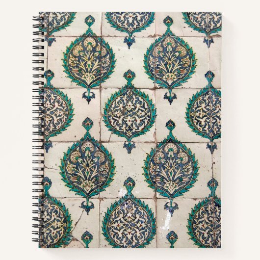 Carnet Carreaux d'Iznik verts (Devant)