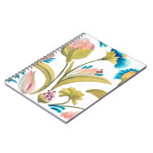 Carnet Carreaux floraux de l'abbaye - Fleurs de printemps (Côté gauche)