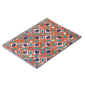 Carnet Carreaux géométriques : arrière - plan ethnique vi (Côté gauche)